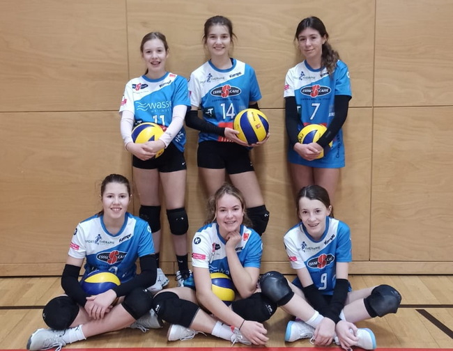 Sieg und Niederlage für TI-wellwasser®-volley wu15 Teams